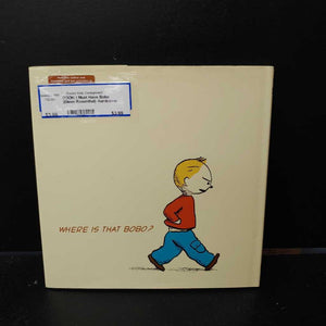 I Must Have Bobo (Eileen Rosenthal) -character hardcover