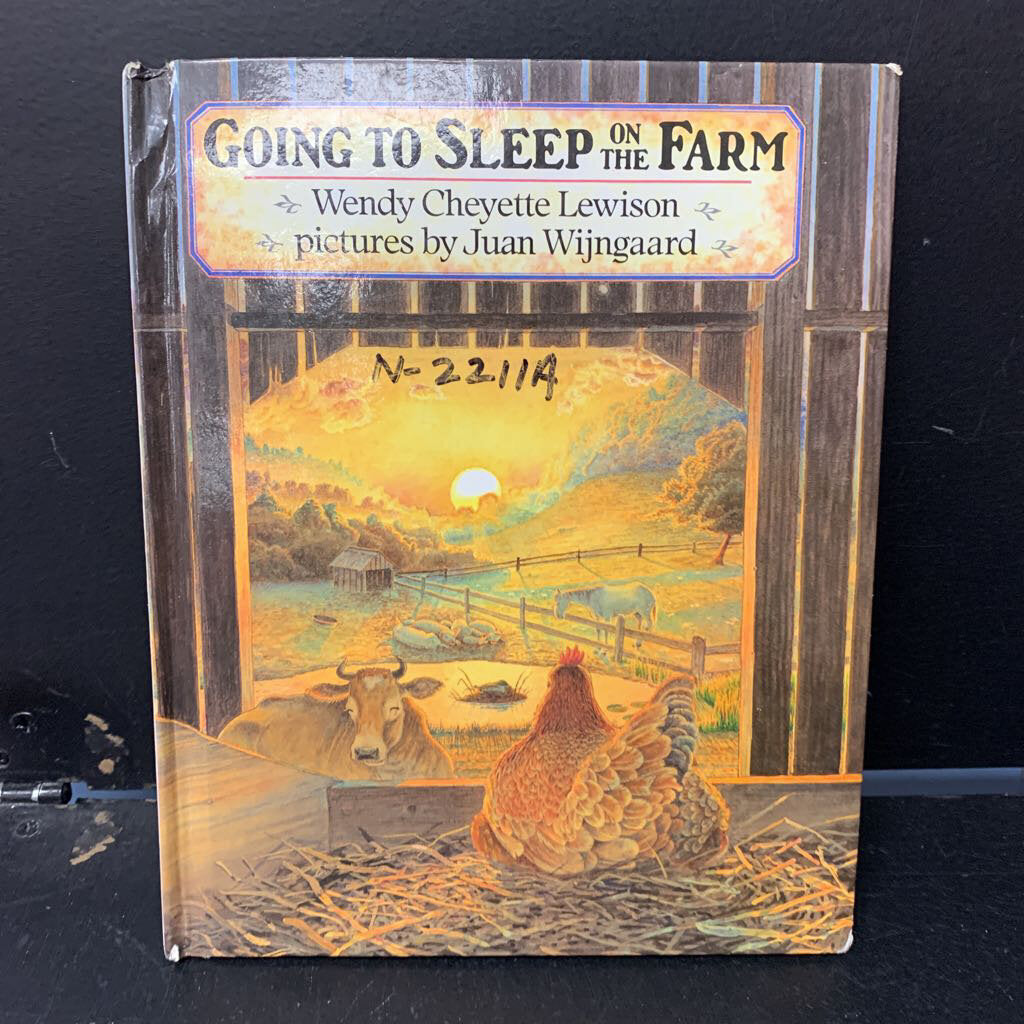 Going to Sleep on the Farm (Wendy Cheyette Lewison) -hardcover