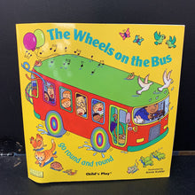 Load image into Gallery viewer, The Wheels on the Bus (Classic Books with Holes) (Child's Play) -paperback
