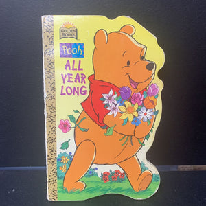 Pooh: All Year Long (Pooh & Friends) (Golden Book) -board
