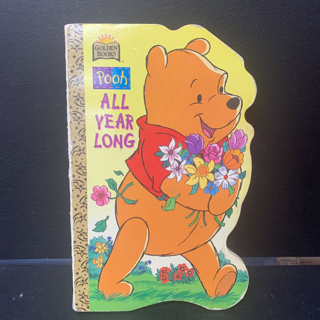 Pooh: All Year Long (Pooh & Friends) (Golden Book) -board