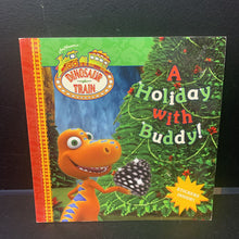Load image into Gallery viewer, A Holiday with Buddy! (Dinosaur Train) -holiday character
