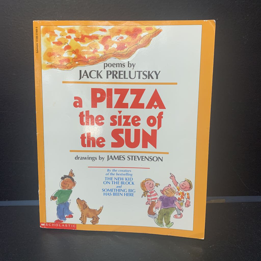 A Pizza The Size of the Sun (Jack Prelutsky) -poetry paperback