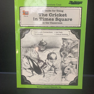 The Cricket in Times Square -workbook