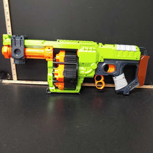 Load image into Gallery viewer, Zombie Strike DOOMINATOR Blaster Gun with 4 Rotating Drums
