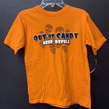 Load image into Gallery viewer, &quot;out of candy need refill&quot; halloween tshirt
