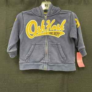 Hooded Zip Sweatshirt
