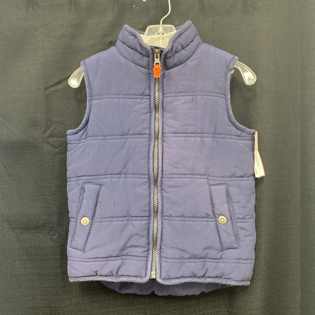 Boy zip winter vest