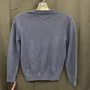 Vneck solid sweater