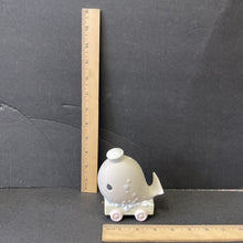 Load image into Gallery viewer, Vintage 1991 Birthday Train Series"May Your Birthday Be Mammoth" Ten Year Old whale figurine#521825
