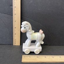 Load image into Gallery viewer, Vintage 1991 Birthday Train Series"Being Nine Is Just Divine" Nine Year Old horse figurine #521833
