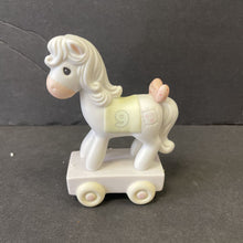 Load image into Gallery viewer, Vintage 1991 Birthday Train Series"Being Nine Is Just Divine" Nine Year Old horse figurine #521833
