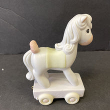Load image into Gallery viewer, Vintage 1991 Birthday Train Series"Being Nine Is Just Divine" Nine Year Old horse figurine #521833
