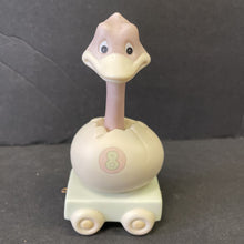 Load image into Gallery viewer, Vintage 1987 Birthday Train Series"Isn't Eight Just Great" Eight Year Old ostrich figurine #109460

