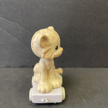 Load image into Gallery viewer, Vintage 1987 Birthday Train Series "Wishing You Grrr-Eatness"Seven Year Old Leopard figurine #109479
