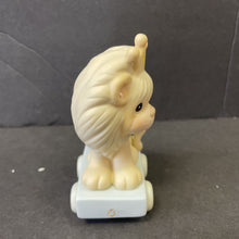 Load image into Gallery viewer, Vintage 1985 Birthday Train Series"This Day Is Something To Roar About" Five Year Old Lion figurine #15989
