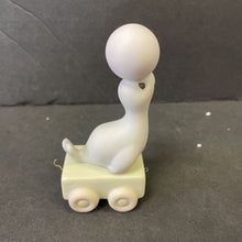 Load image into Gallery viewer, Vintage 1985 Birthday Train Series "God Bless You On Your Birthday" Two Year Old seal w/ball figurine #15962
