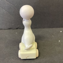 Load image into Gallery viewer, Vintage 1985 Birthday Train Series "God Bless You On Your Birthday" Two Year Old seal w/ball figurine #15962
