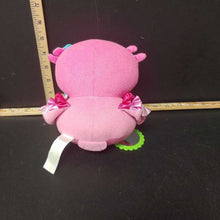 Load image into Gallery viewer, Plush owl teether,rattle,sensory toy

