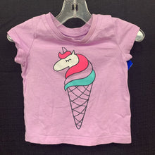 Load image into Gallery viewer, unicorn ice cream cone t shirt
