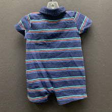 Load image into Gallery viewer, striped polo outfit w/boat
