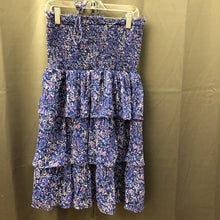 Load image into Gallery viewer, strapless patterned halter dress
