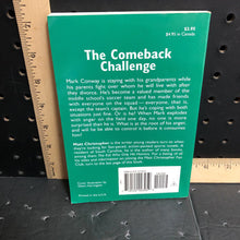 Load image into Gallery viewer, The Comeback Challenge (Matt Christopher) (Sports: Soccer) -chapter paperback

