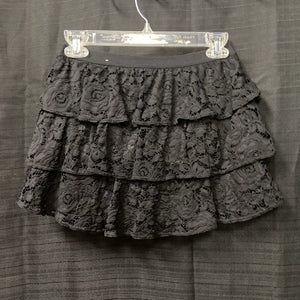 Ruffled lace skirt