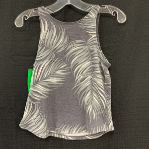 Patterned "82" tank top