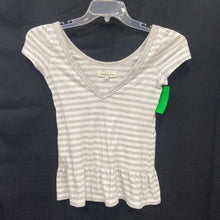 Load image into Gallery viewer, Striped top w/ruffle bottom
