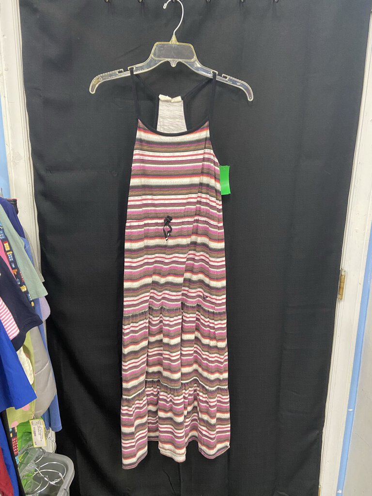 Striped maxi dress