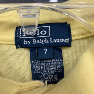 Striped polo shirt