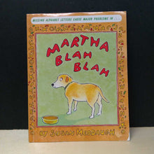Load image into Gallery viewer, Martha Blah Blah (Susan Meddaugh)-paperback
