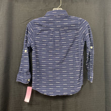 Load image into Gallery viewer, Stripe button down shirt
