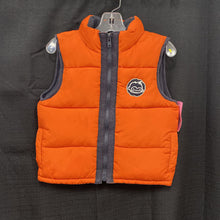 Load image into Gallery viewer, boy zip winter vest
