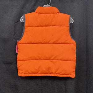 boy zip winter vest