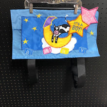 Load image into Gallery viewer, "It's a Boy","It's a Girl" announcement cow over the moon mailbox cover

