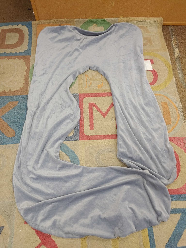 Maternity body pillow cover