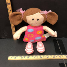 Load image into Gallery viewer, Plush doll in polka dot dress
