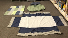 Load image into Gallery viewer, striped/dotted/chevron toddler/crib &amp; bassinet sheet bedding set
