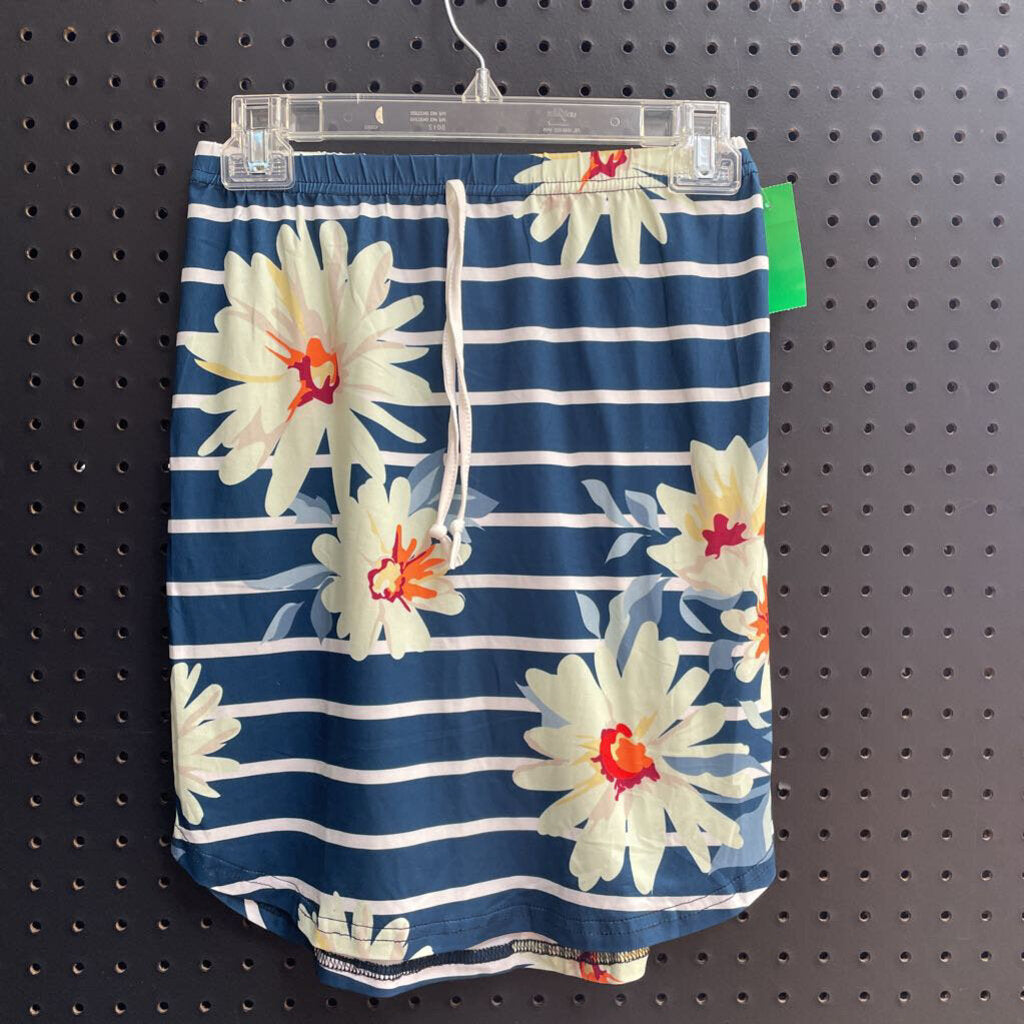 Striped flower skirt (new)