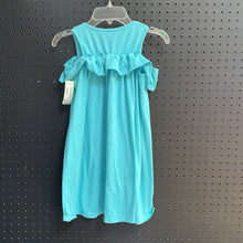 Load image into Gallery viewer, Cold shoulder dress w/ruffles
