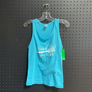 "Mermaid Hair Don't Care" tank top