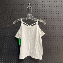 Load image into Gallery viewer, Cold shoulder top w/lace neckline
