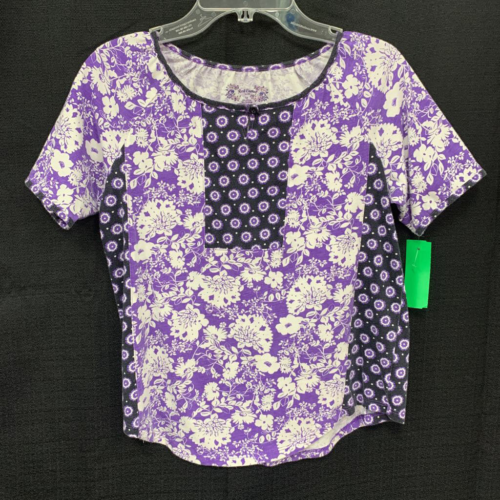 Floral print top