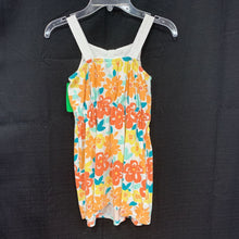 Load image into Gallery viewer, Flower sleeveless dress

