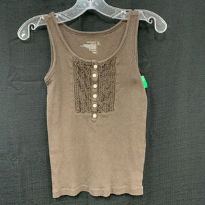 Half button top