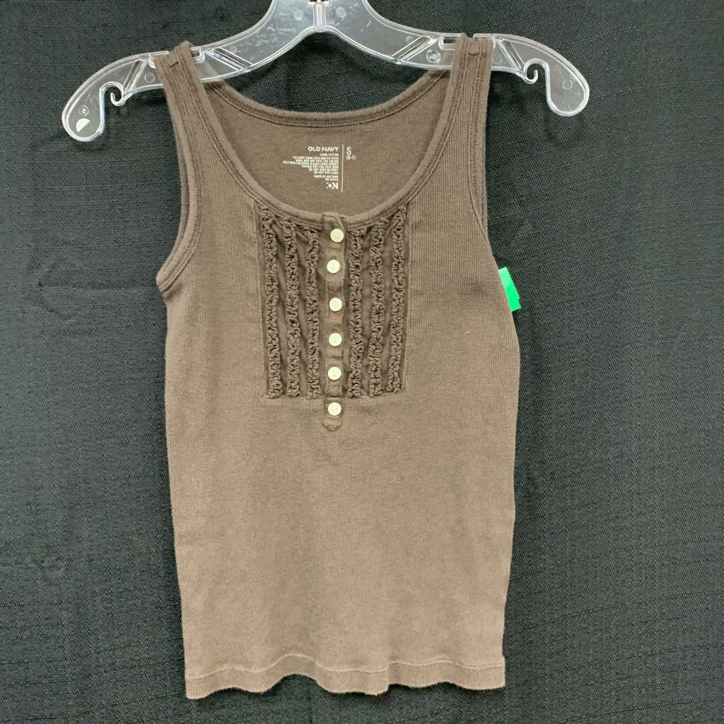 Half button top