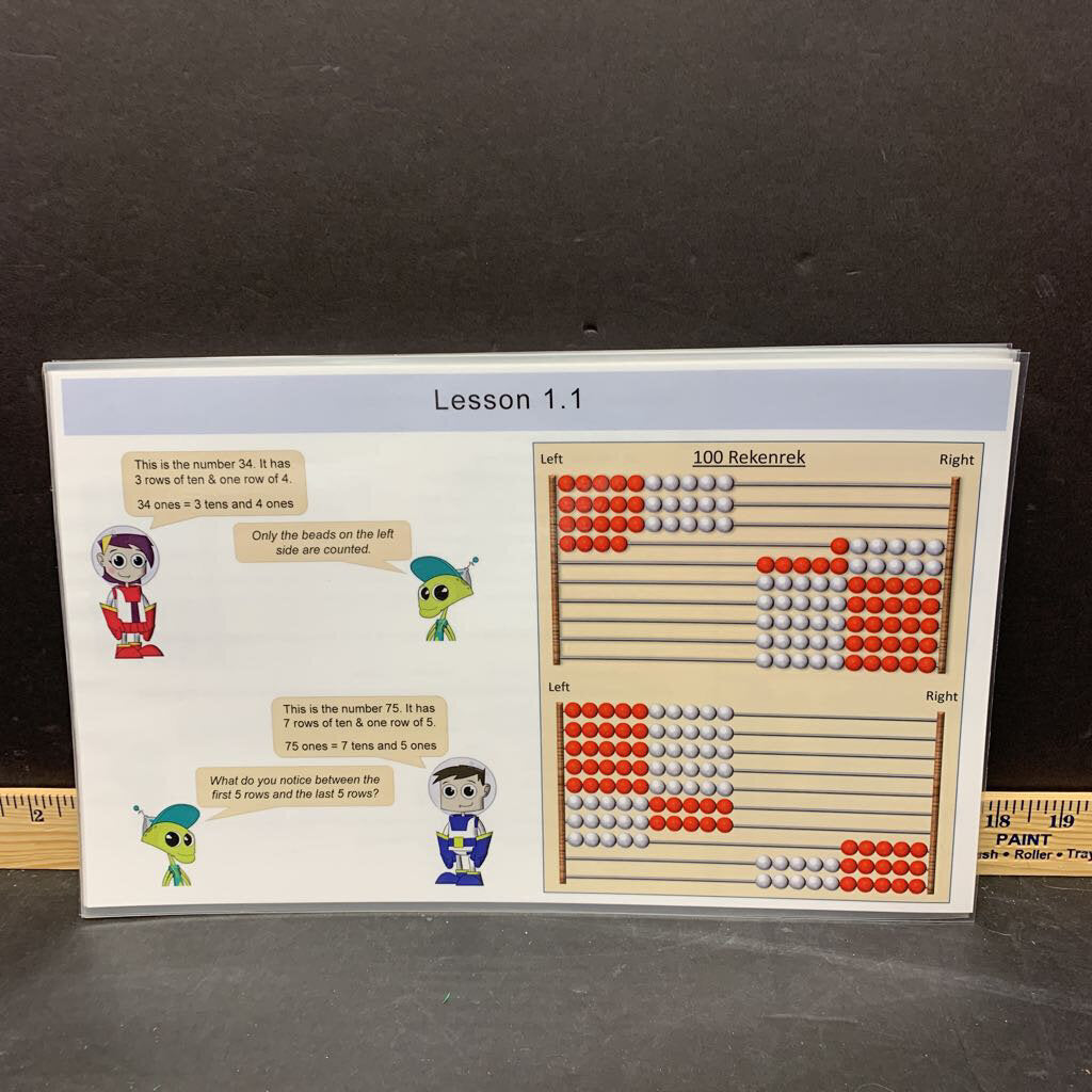 Place Value Lesson cards 1.1-1.15 (Smart Training Now)