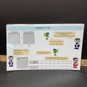 Place Value Lesson cards 1.1-1.15 (Smart Training Now)